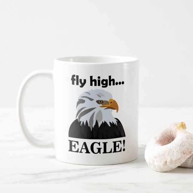 Taza De Café Eagle Bald Eagle Fly High Eagle