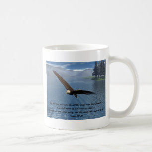 Taza De Café Eagle con escritura