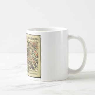Taza De Café Eagle doble austríaco