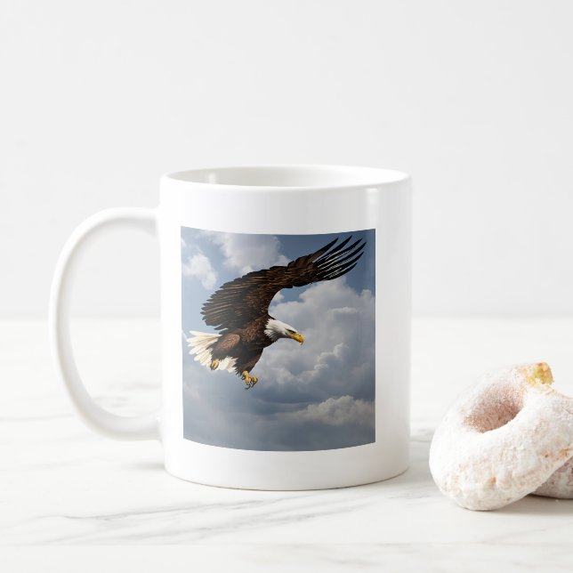 Taza De Café Eagle Mug (Con donut)