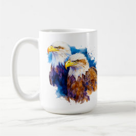 Taza De Café Eagle Series 15 oz Classic Mug