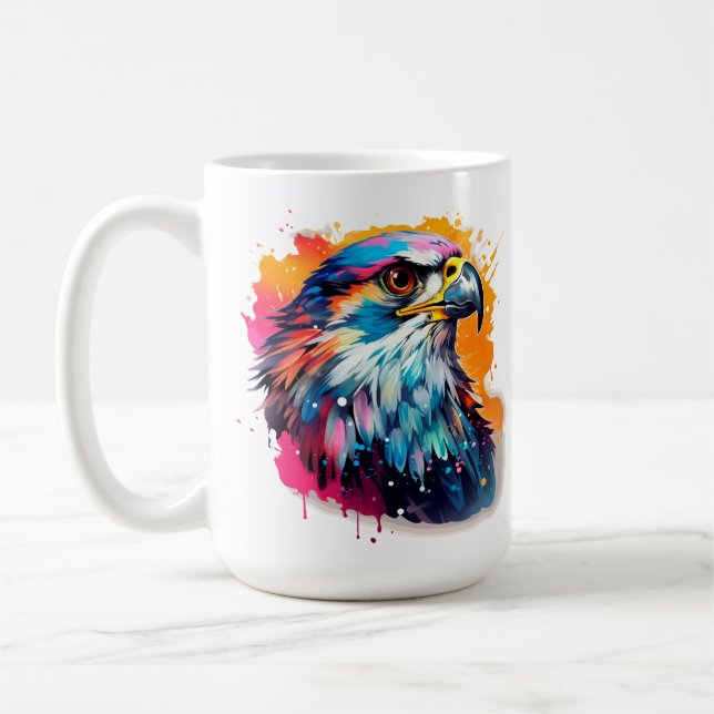 Taza De Café Eagle Series 15 oz Classic Mug (Izquierda)