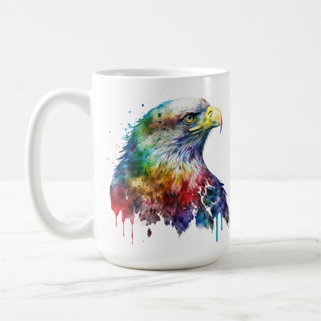 Taza De Café Eagle Series 15 oz Classic Mug (Izquierda)
