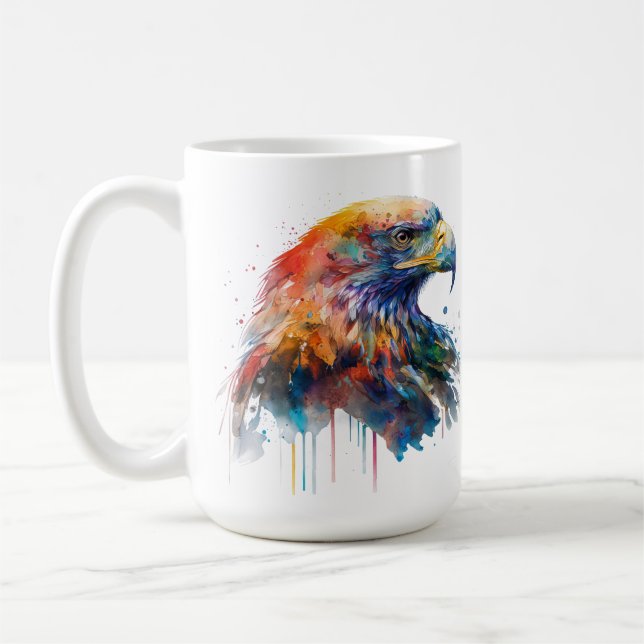 Taza De Café Eagle Series 15 oz Classic Mug (Izquierda)