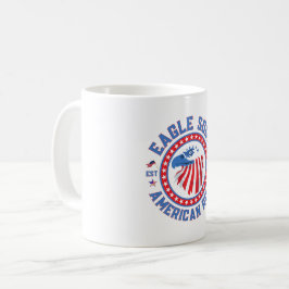 Taza De Café Eagle Soul American Roll 4th of July Celebration