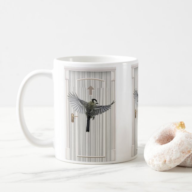 Taza De Café Eagle Spreading Wings Mug (Con donut)