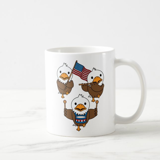 Taza De Café Eagles que marcha (Derecha)
