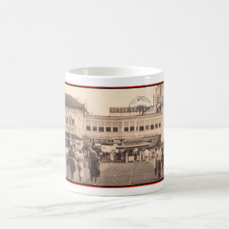 TAZA DE CAFÉ EARLY 20TH CENT. ATLANTIC CITY IMAGE