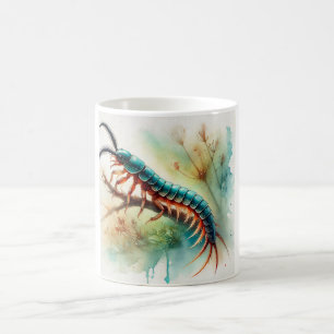 Taza De Café Earwig in Nature 060924IREF251 - Watercolor