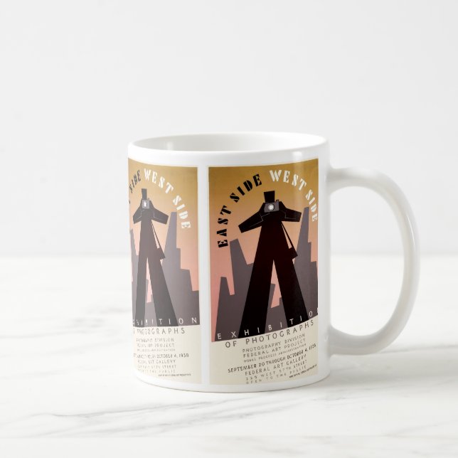 Taza De Café East Side ~ West Side (Derecha)
