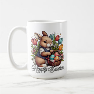Taza De Café Easter Blessings-Hoppy Easter Coffee Mug
