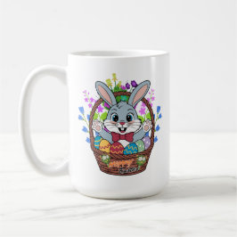 Taza De Café Easter Blessings-Hoppy Easter Coffee Mug