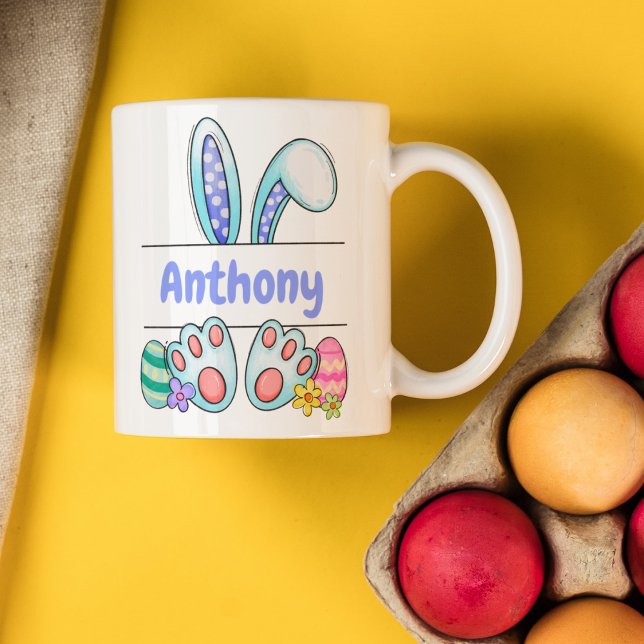Taza De Café Easter Bunny Ears (Subido por el creador)