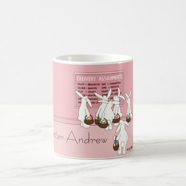 Taza De Café Easter Bunny Mug (Centro)