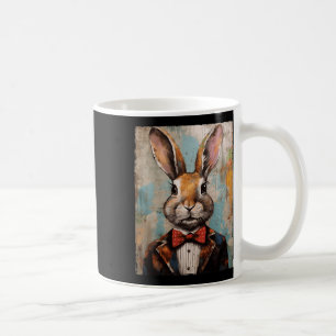 Taza De Café Easter Bunny Rabbit Bow Tie Happy Easter Boys Kids