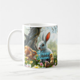 Taza De Café Easter Bunny Spring