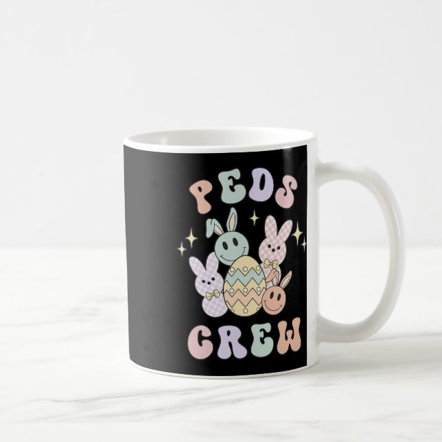 Taza De Café Easter Peds Enfermera Escuadrón de Emergencia Cony (Derecha)
