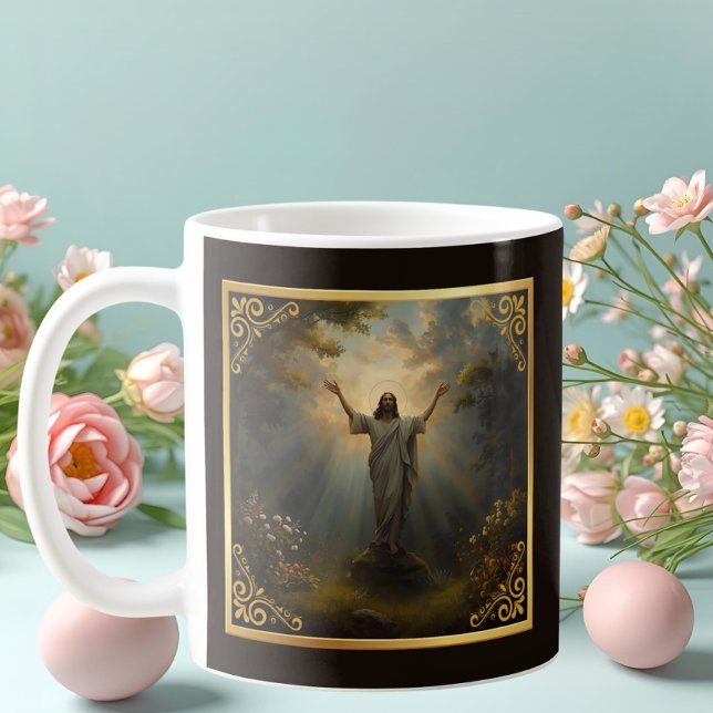 Taza De Café Easter Resurrection Religious (Subido por el creador)