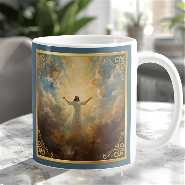 Taza De Café Easter Resurrection Religious  (Subido por el creador)