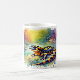 Taza De Café Eastern Tiger Salamander 290824AREF123 - Watercolo