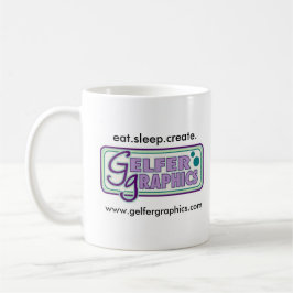 Taza De Café eat.sleep.create.mug