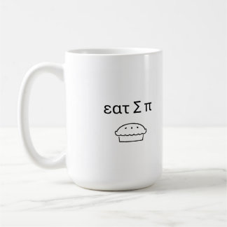 Taza De Café Eat sum pie mug