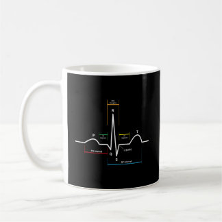 Taza De Café Ecg Ekg Hebeat