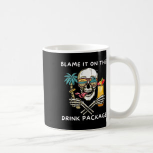 Taza De Café Échale la Culpa al Paquete de Bebidas Divertido Cr