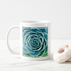 Taza De Café Echeveria Roseta, Jardín Secreto de Marrakech