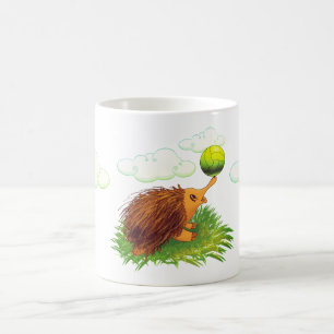 Taza De Café echidna lindo del dibujo animado