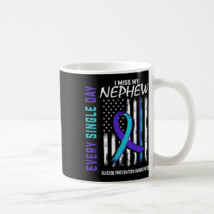 Taza De Café Echo de menos a mi sobrino experto en prevención d