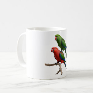 Taza De Café Eclectus Parrots