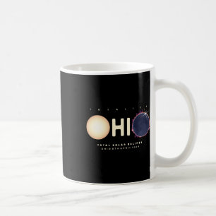 Taza De Café Eclipse 2024 Ohio Total Eclipse Astronomy Graphic
