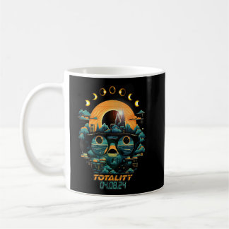 Taza De Café Eclipse Fases Total Eclipse Solar 2024 Totalidad A
