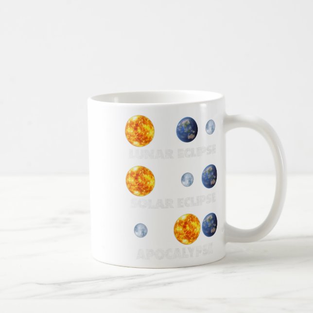 Taza De Café Eclipse lunar (Derecha)
