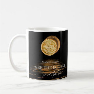 Taza De Café Eclipse lunar del Día del Pi 3-14-25 Funny