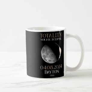 Taza De Café Eclipse solar 2024 04 Dayton Ohio