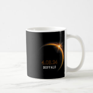 Taza De Café Eclipse solar 2024 Primavera de la Totalidad de bú