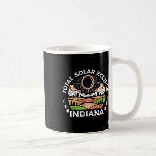 Taza De Café Eclipse solar 2024 Totalidad Abril 8 Hombres Mujer