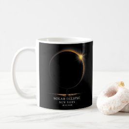 Taza De Café Eclipse Solar 2026 Astronomía Celeste