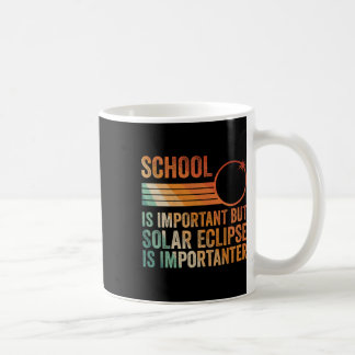 Taza De Café Eclipse solar de la escuela de la camiseta 2024