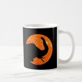 Taza De Café Eclipse solar del perfil del elefante