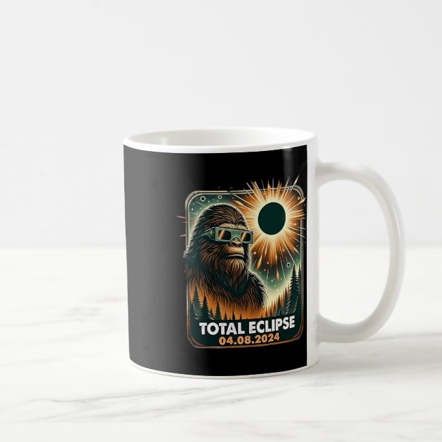 Taza De Café Eclipse solar total (Derecha)