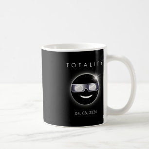 Taza De Café Eclipse solar total 04 08 2024 Chicas de niños
