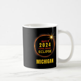 Taza De Café Eclipse solar total 2024 2024 040824