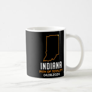 Taza De Café Eclipse Solar Total 2024 Indiana 8 de Abril Améric