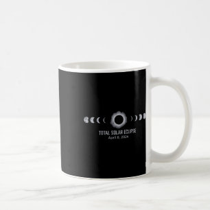Taza De Café Eclipse solar total 2024 Totalidad Abril 8 Mujeres