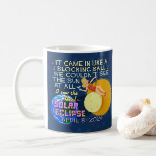 Taza De Café Eclipse solar total 8 de abril de 2024 Diversión e