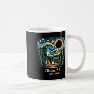 Taza De Café Eclipse solar total Clinton Arkansas 1