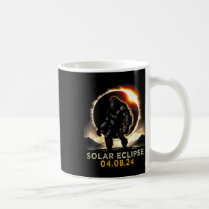 Taza De Café Eclipse solar total de pie grande 4.08.2024
